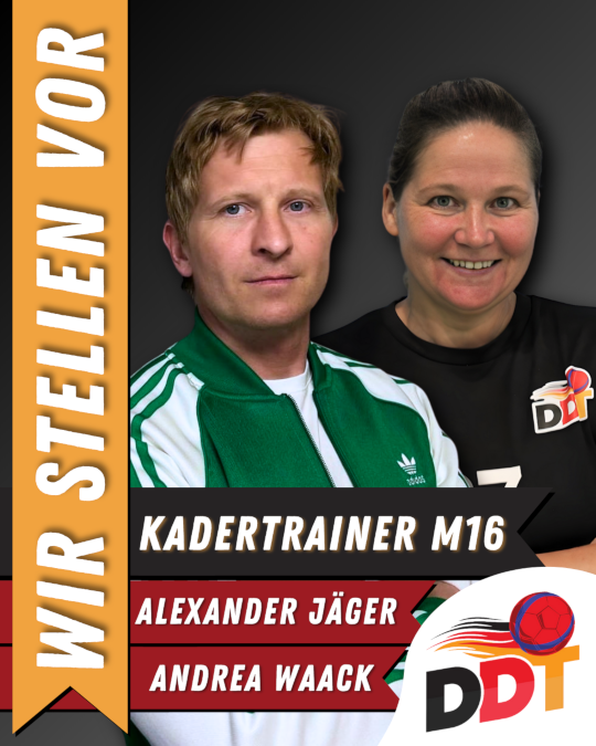 Andrea Waack & Alexander Jäger - Nationaltrainer M16 des Dachverband des deutschen Tchoukball e.V. (Foto: privat)